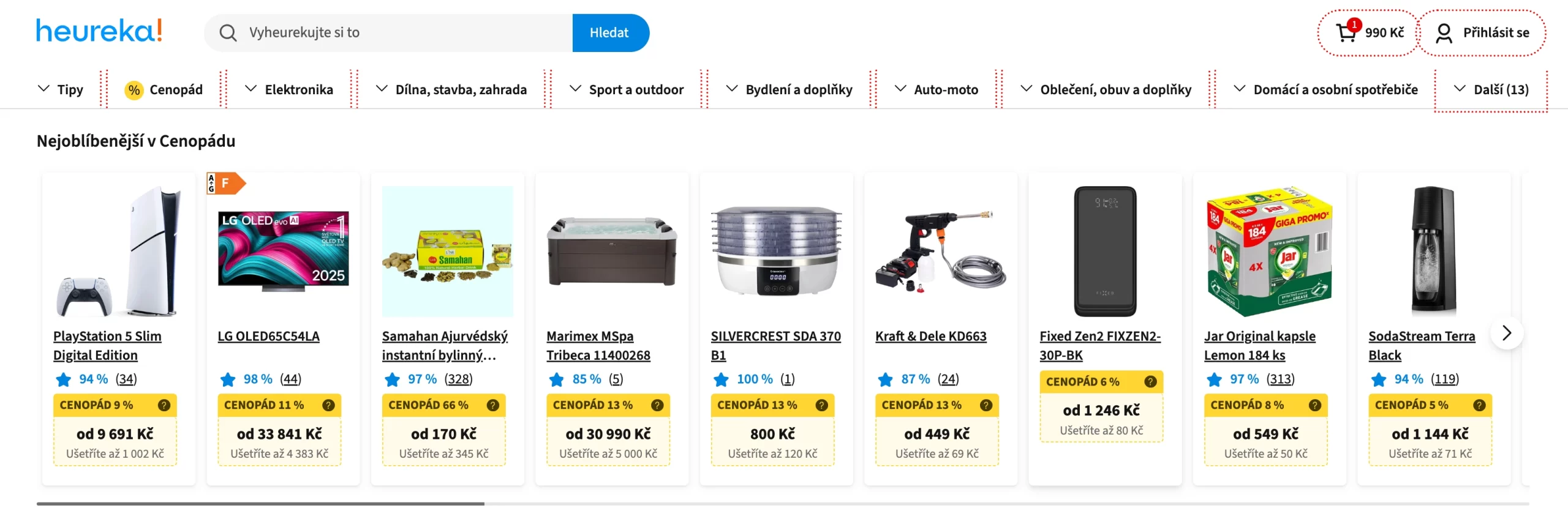 jak má vypadat homepage webu a eshopu