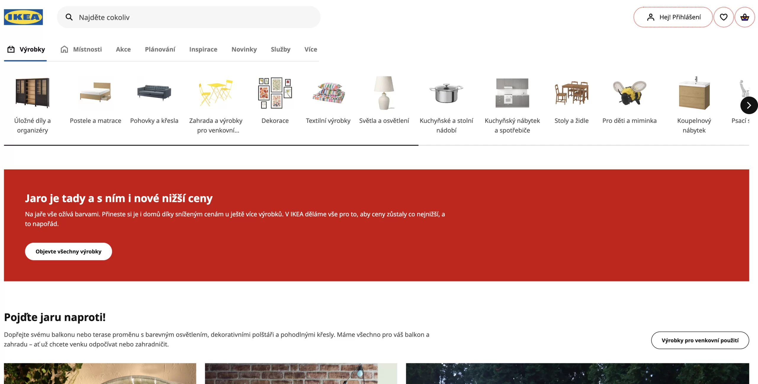 Hamburger menu pro kategorie - skvělé v mobilu, špatné na desktopu
