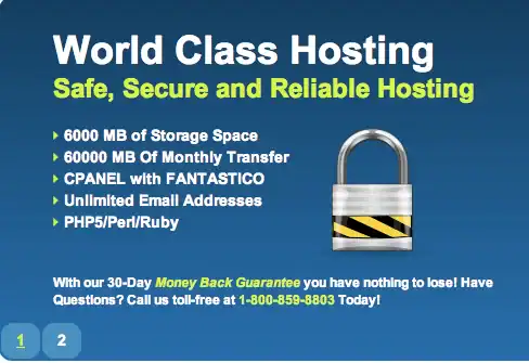 ab test důvěryhodnosti webu - změna obrázku na domovské stránce