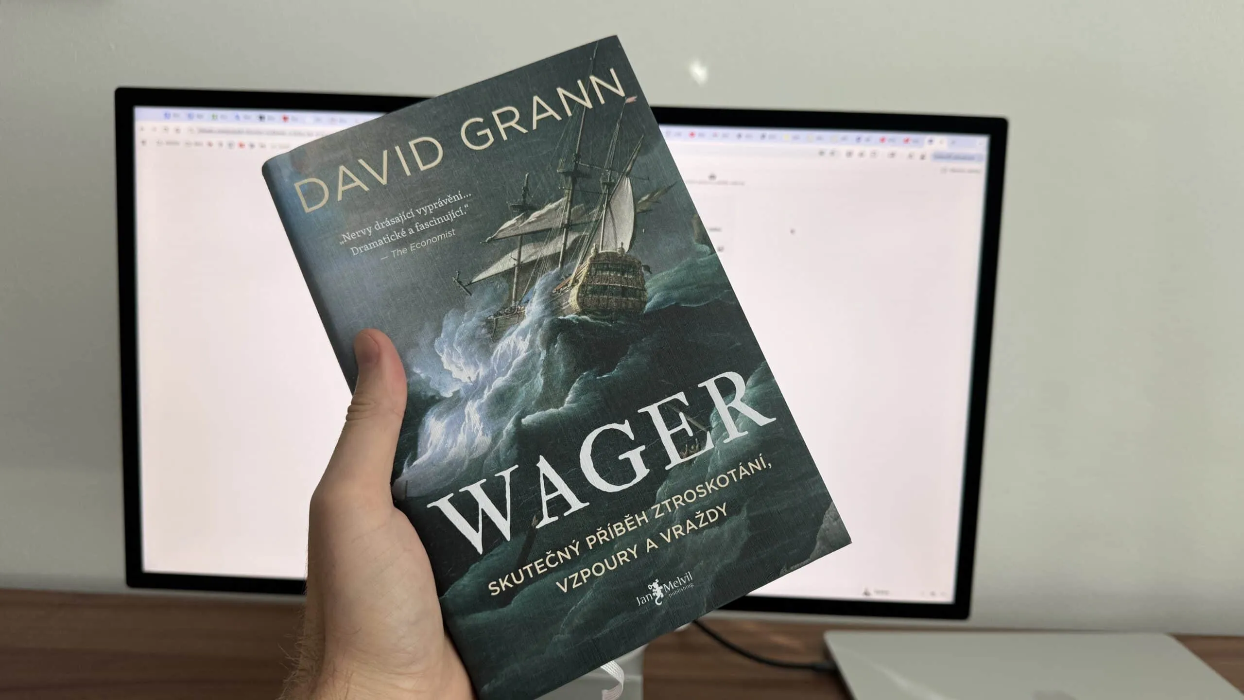 Přečteno: Wager: Neuvěřitelné odhodlání přežít